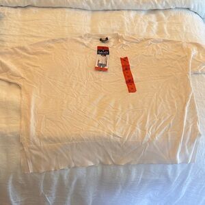 Cream Short Sleeve Knit Shirt